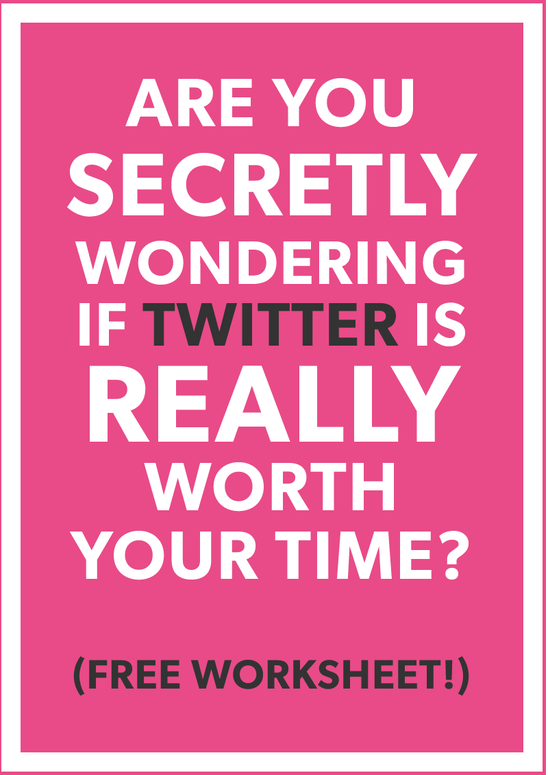 Are you secretly wondering if Twitter is worth using to promote your business or blog? Use this step-by-step worksheet to calculate your Twitter ROI. Check out how your stats compare to mine!