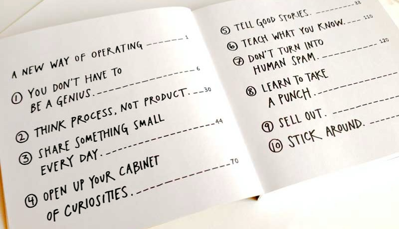 Show Your Work - Austin Kleon